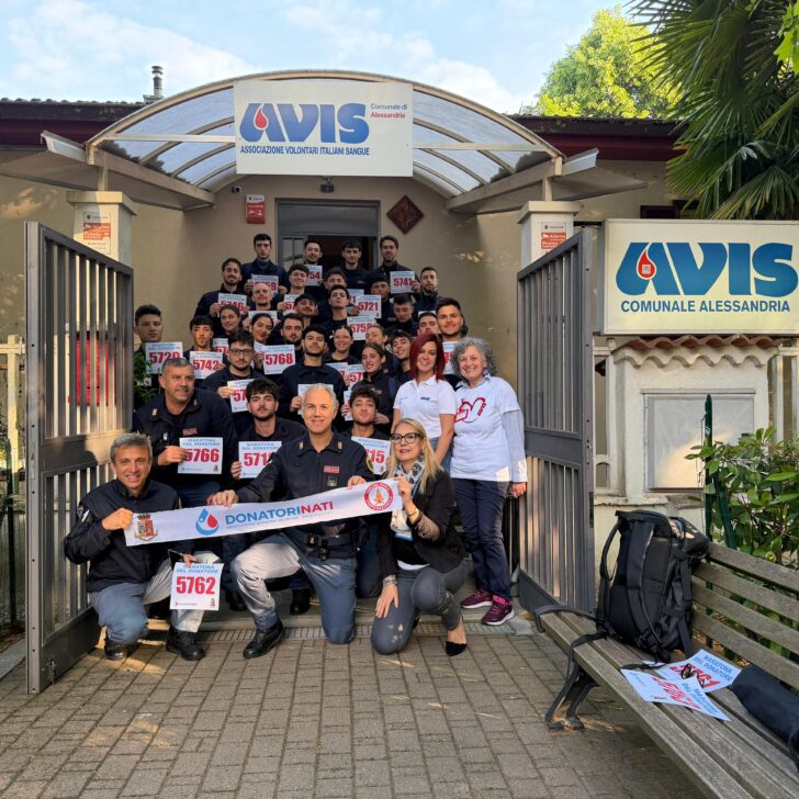 Scuola di Polizia: gli allievi agenti del 233° protagonisti della Maratona del Donatore e alla StrAlessandria