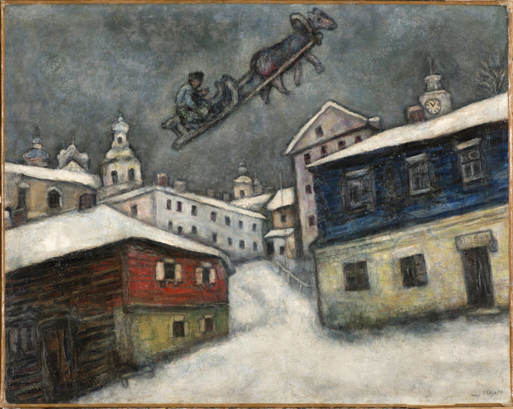 Chagall Vercelli_Russian village