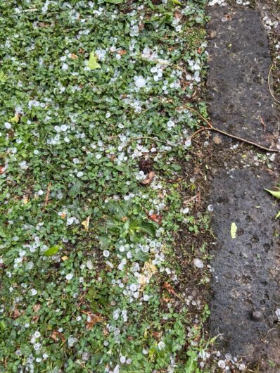 Forte temporale e grandine tra Casalese e Val Cerrina