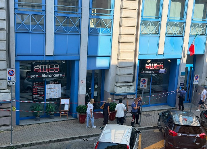 Spaccata nella notte al ristorante Amico&Amico di Alessandria. Ladro infrange la vetrina e fugge con il denaro della cassa