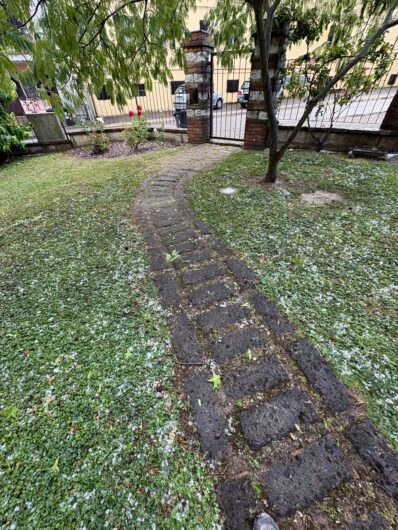 Forte temporale e grandine tra Casalese e Val Cerrina