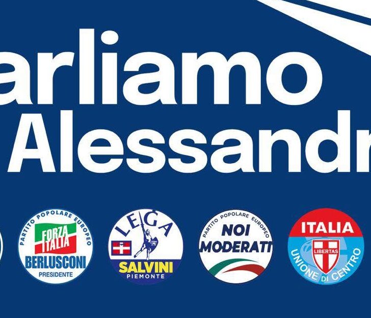 Venerdì il Centrodestra parla di Alessandria e del suo futuro