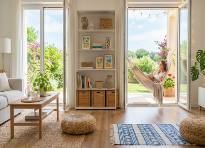Organizzare e decorare la zona giorno in vista dell’estate puntando sulla praticità e sul risparmio