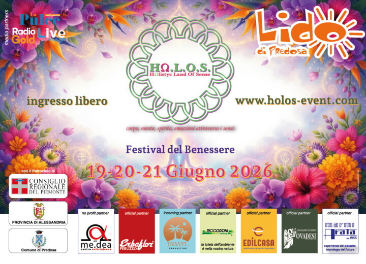 HΩ.L.O.S. trasforma il Lido di Predosa nella “Terra del Benessere”: tre giorni tra yoga, musica e discipline olistiche