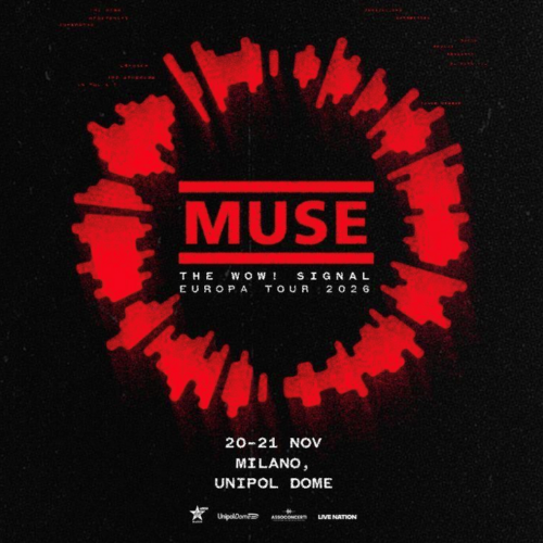 I Muse annunciano due date live a novembre all’Unipol Dome di Milano