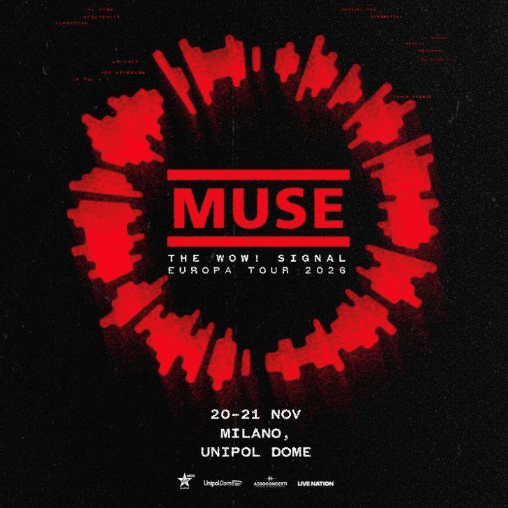 I Muse annunciano due date live a novembre all’Unipol Dome di Milano