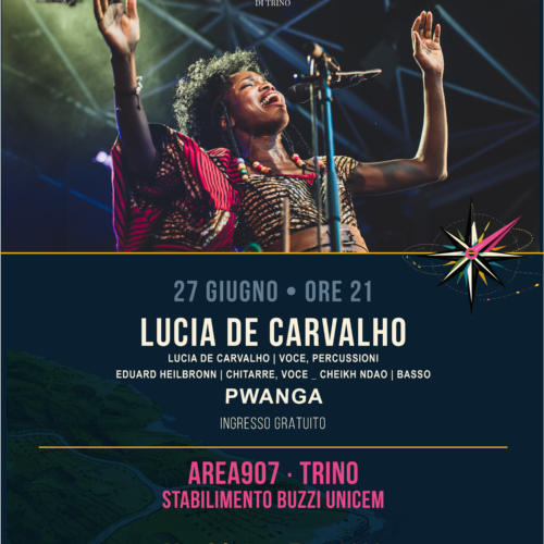A Trino un serata tra storia industriale e jazz. Il 27 giugno visite ad AREA907 di Buzzi Unicem e il live di Lúcia De Carvalho