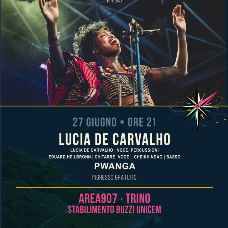 A Trino un serata tra storia industriale e jazz. Il 27 giugno visite ad AREA907 di Buzzi Unicem e il live di Lúcia De Carvalho