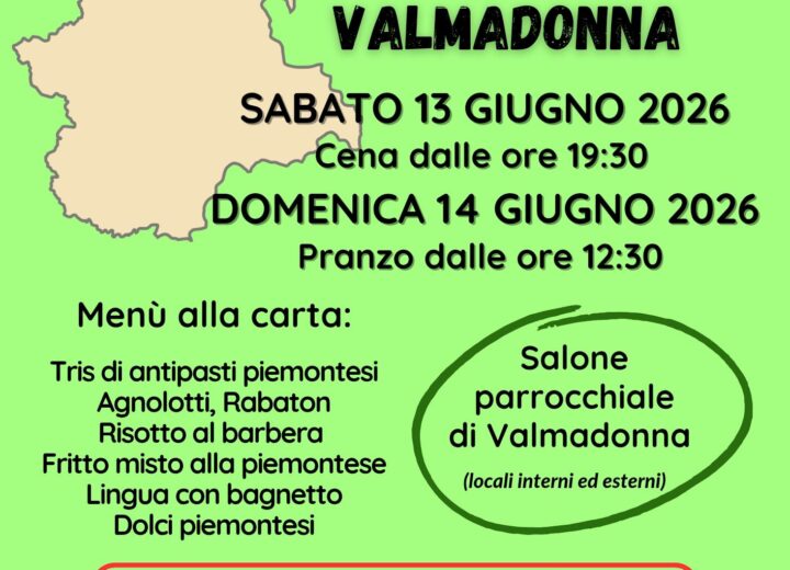 Valmadonna porta in tavola i sapori del Piemonte