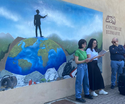 A Casale un murale per riflettere su ambiente, memoria e impegno civile