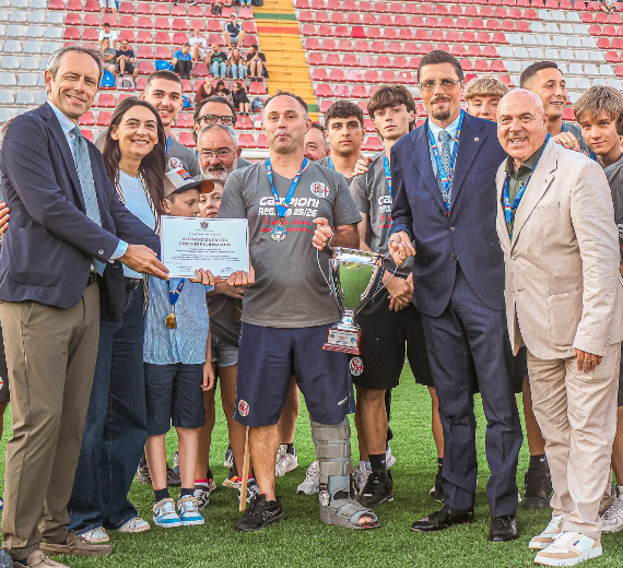L’Alessandria under 19 premiata per la vittoria del campionato regionale