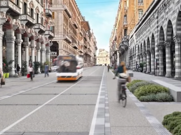 Da Genova un altro esempio di centro a misura di persona e non di auto