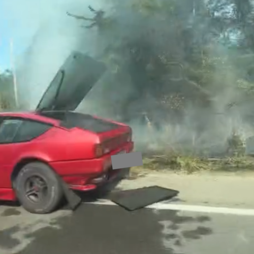 Altra auto in fiamme: è successo tra Cassine e Acqui