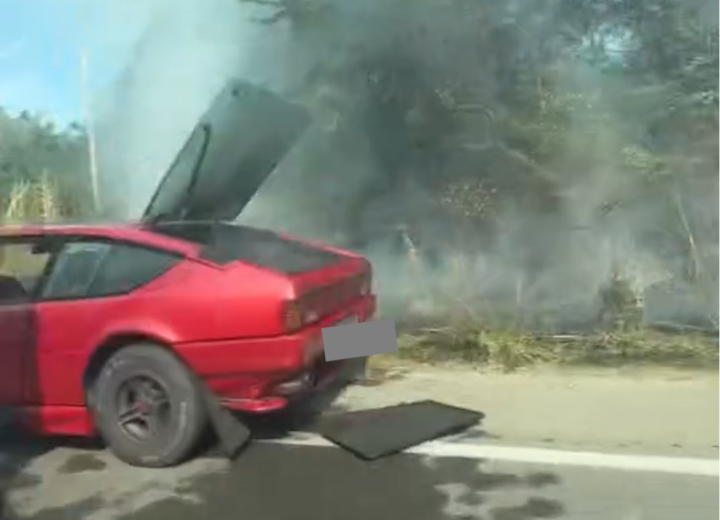 Altra auto in fiamme: è successo tra Cassine e Acqui