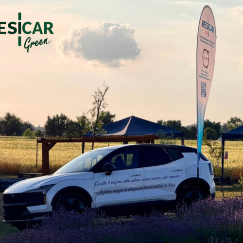 Resicar sempre più green: all’azienda Chicche di Lavanda l’evento con la nuova Volvo EX30