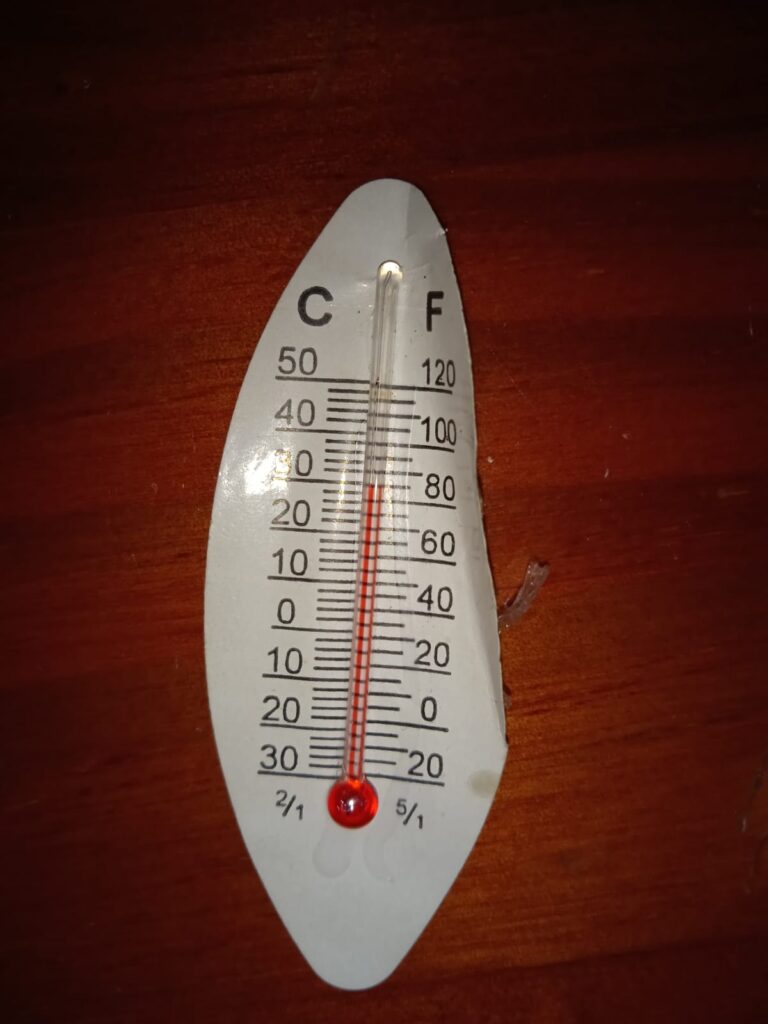 Temperatura notturna al Platano