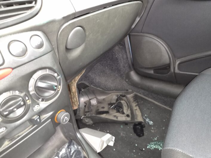 Vandalizzata un’auto nel parcheggio di via Parma ad Alessandria