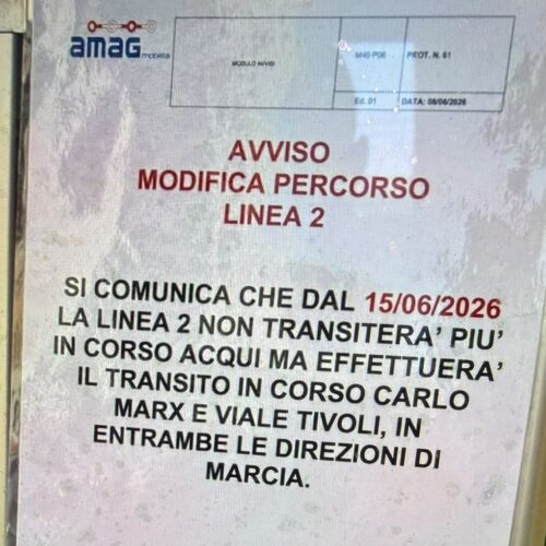 Linea 2 spostata da corso Acqui a corso Marx: quartiere pronto a dare battaglia