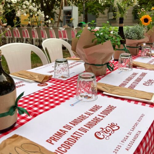 Il 1° luglio ad Alessandria cena solidale in piazza Don Soria per sostenere la donazione del sangue
