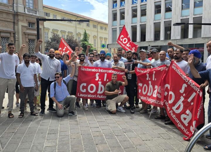 Sospeso lo sciopero davanti al magazzino In’s di Tortona, Si Cobas: “Allontanato chi intimidiva i lavoratori”