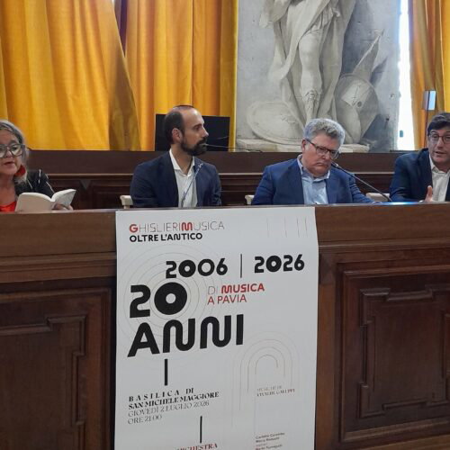 GhislieriMusica festeggia 20 anni: il 2 luglio concerto gratuito a San Michele Maggiore a Pavia