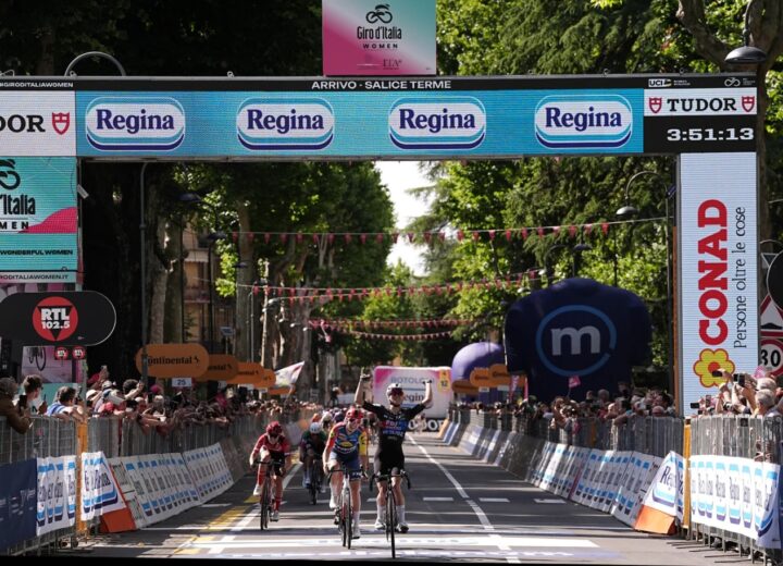 Giro d’Italia Women, impresa di Celia Gery a Salice Terme: Van der Breggen resta in Rosa