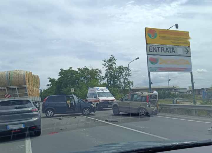 Incidente tra Litta e Pozzolo: traffico rallentato
