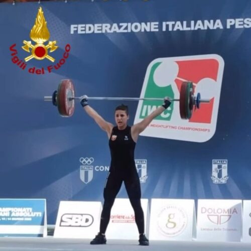 Sollevamento pesi, Lucrezia Magistris trionfa ai Campionati Italiani