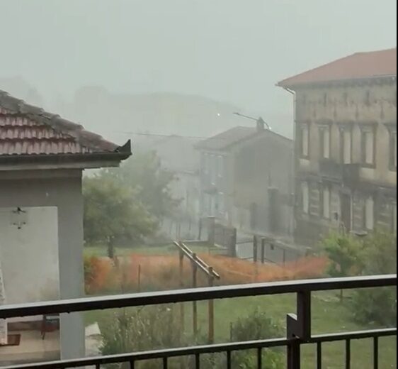 Maltempo: forti piogge e grandine in Val Cerrina