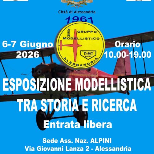 Ad Alessandria un viaggio nel modellismo tra storia e ricerca: sabato e domenica esposizione a ingresso libero