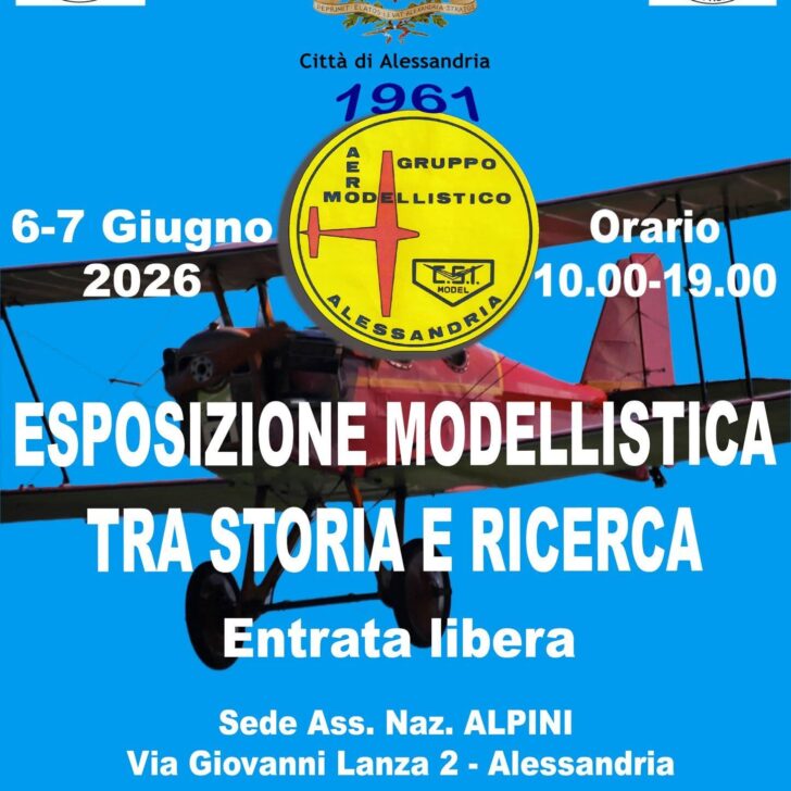 Ad Alessandria un viaggio nel modellismo tra storia e ricerca: sabato e domenica esposizione a ingresso libero