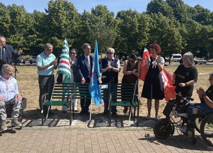 Al Parco Carrà di Alessandria una panchina per andare “Oltre le barriere”