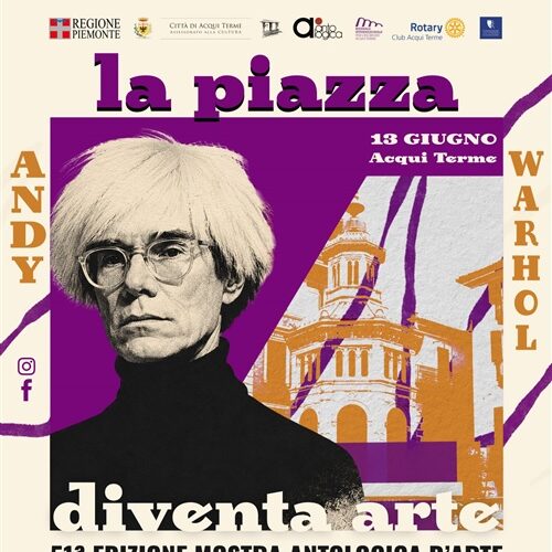 Andy Warhol protagonista dell’estate acquese: a Palazzo Robellini la 51ª Mostra Antologica dedicata al maestro della Pop Art