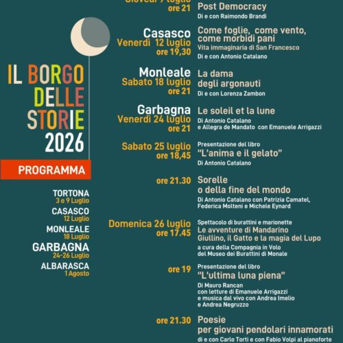 Nuova edizione per “Il Borgo delle Storie”