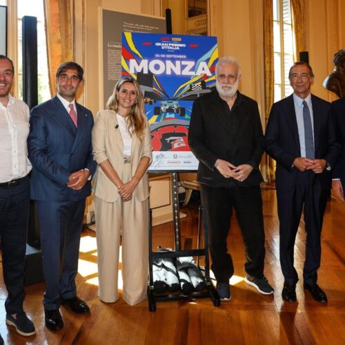 L’artista pavese Marco Lodola firma il manifesto ufficiale del Gran Premio di Monza