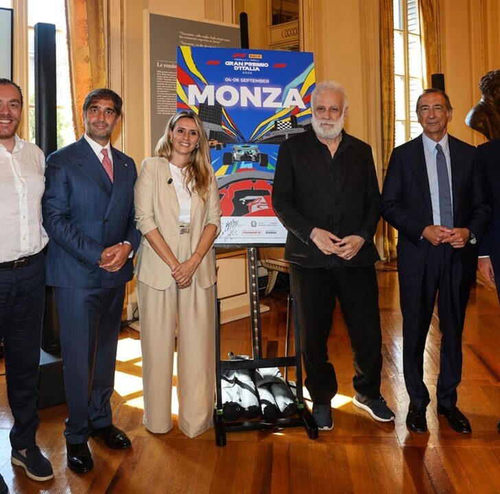 L’artista pavese Marco Lodola firma il manifesto ufficiale del Gran Premio di Monza