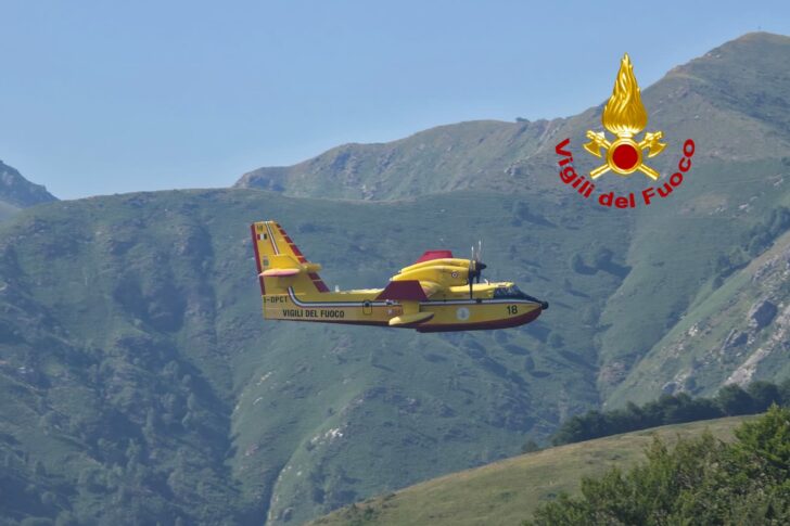 L’Alto Piemonte brucia: roghi in Valsesia e in Ossola
