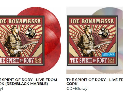 Joe Bonamassa pubblica un tributo live alla leggenda del blues Rory Gallagher