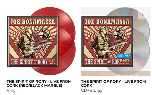 Joe Bonamassa pubblica un tributo live alla leggenda del blues Rory Gallagher