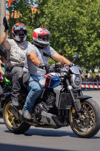 Motoraduno Madonnina dei Centauri: le foto della sfilata in piazza Garibaldi ad Alessandria