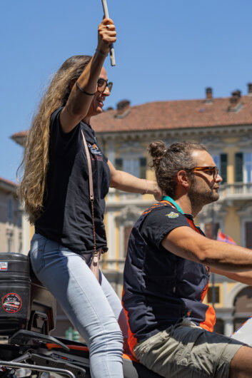 Motoraduno Madonnina dei Centauri: le foto della sfilata in piazza Garibaldi ad Alessandria