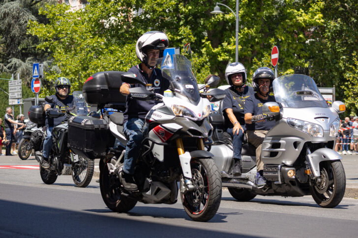 Motoraduno Madonnina dei Centauri: le foto della sfilata in piazza Garibaldi ad Alessandria