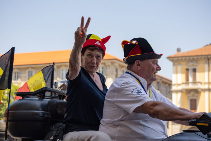 Motoraduno Madonnina dei Centauri: le foto della sfilata in piazza Garibaldi ad Alessandria