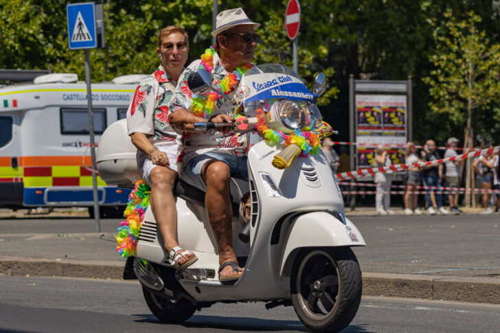 Motoraduno Madonnina dei Centauri: le foto della sfilata in piazza Garibaldi ad Alessandria
