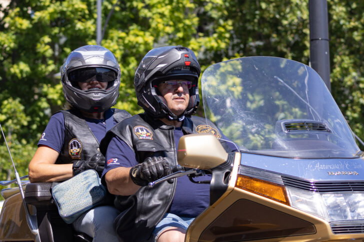Motoraduno Madonnina dei Centauri: le foto della sfilata in piazza Garibaldi ad Alessandria