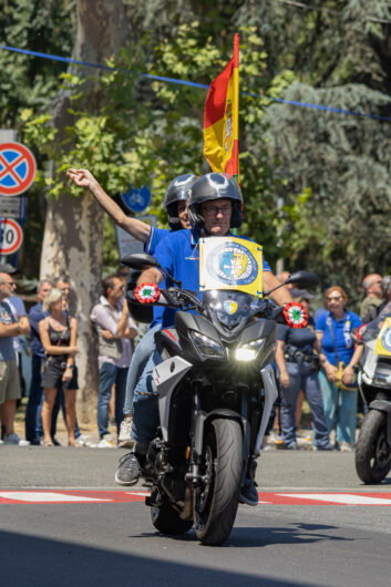 Motoraduno Madonnina dei Centauri: le foto della sfilata in piazza Garibaldi ad Alessandria