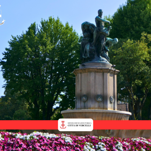 Al via il restauro della Fontana dell’Agricoltura a Vercelli