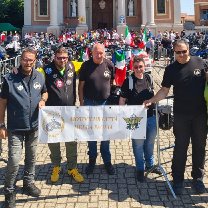 Raduno Madonnina Centauri: premiato il Motoclub Città della Paglia, terzo in Piemonte