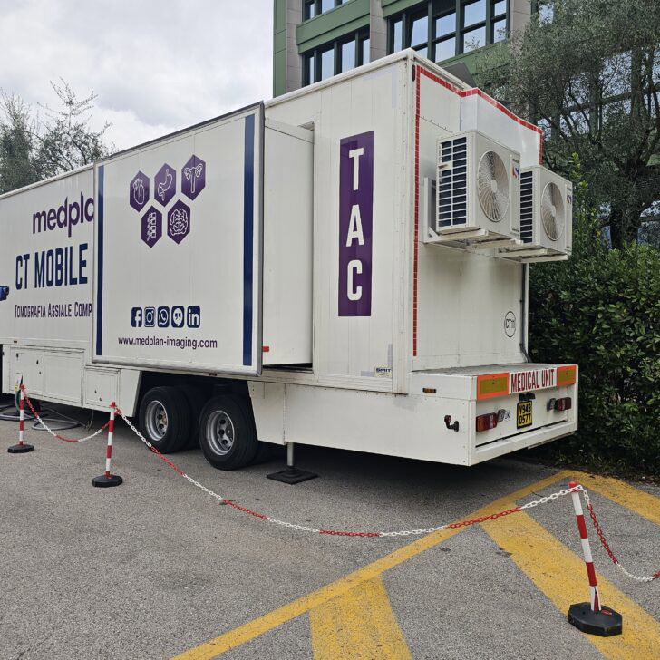 Attiva per 3 mesi la Tac mobile dell’ospedale di Alessandria: è in via Santa Caterina da Siena