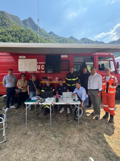 Incendi in Piemonte, Cirio a Premosello Chiovenda: “Oltre 500 persone al lavoro su tutti i fronti degli incendi”